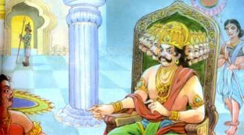 Ravan orders to capture Hanuman