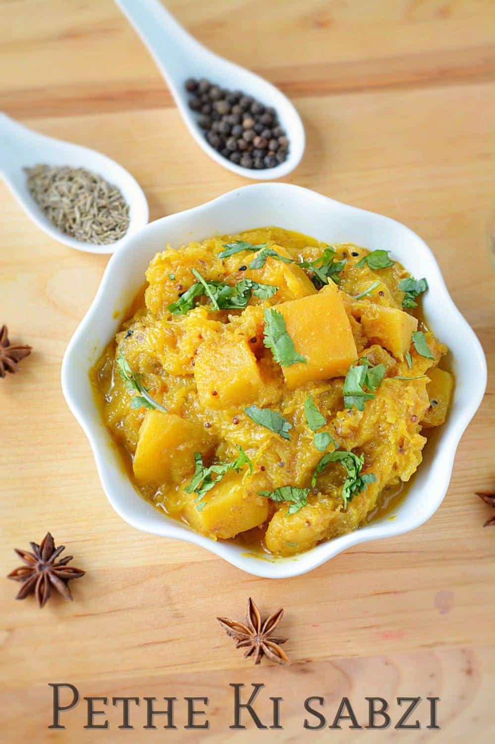 Petha - Kaddu ki sabzi
