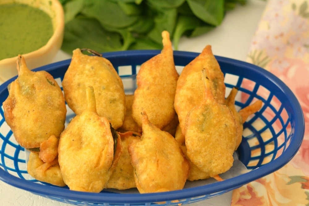 Spinach leaf Pakoda