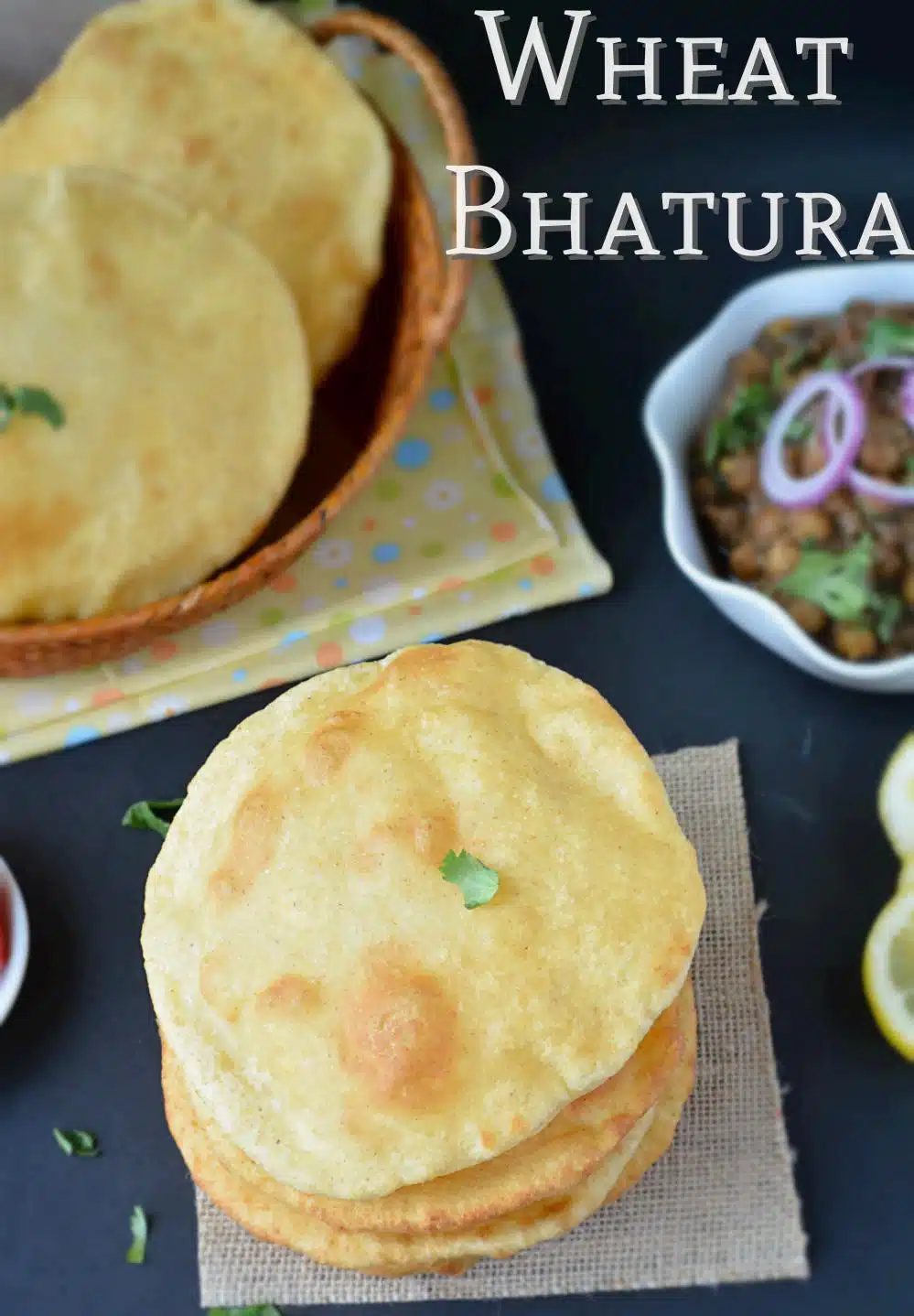 Wheat Bhatura Recipe