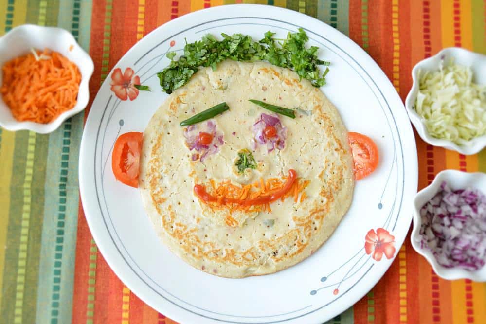 Instant Uttapam Recipe