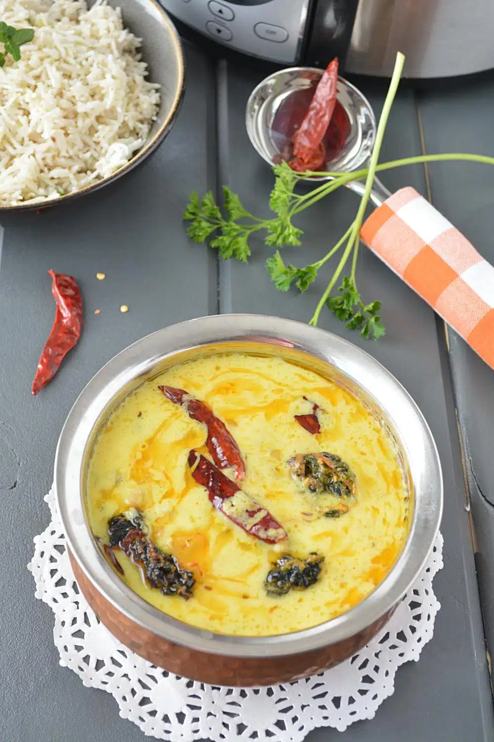 Punjabi kadhi recipe in slow cooker