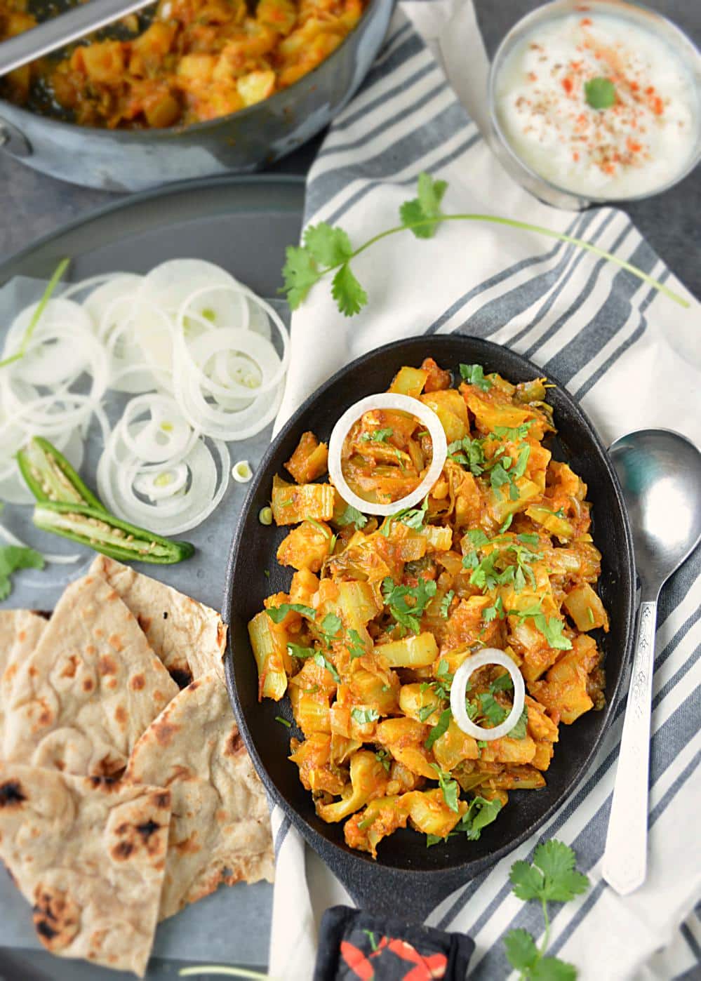 Gobi ke Danthal ki Sabzi recipe
