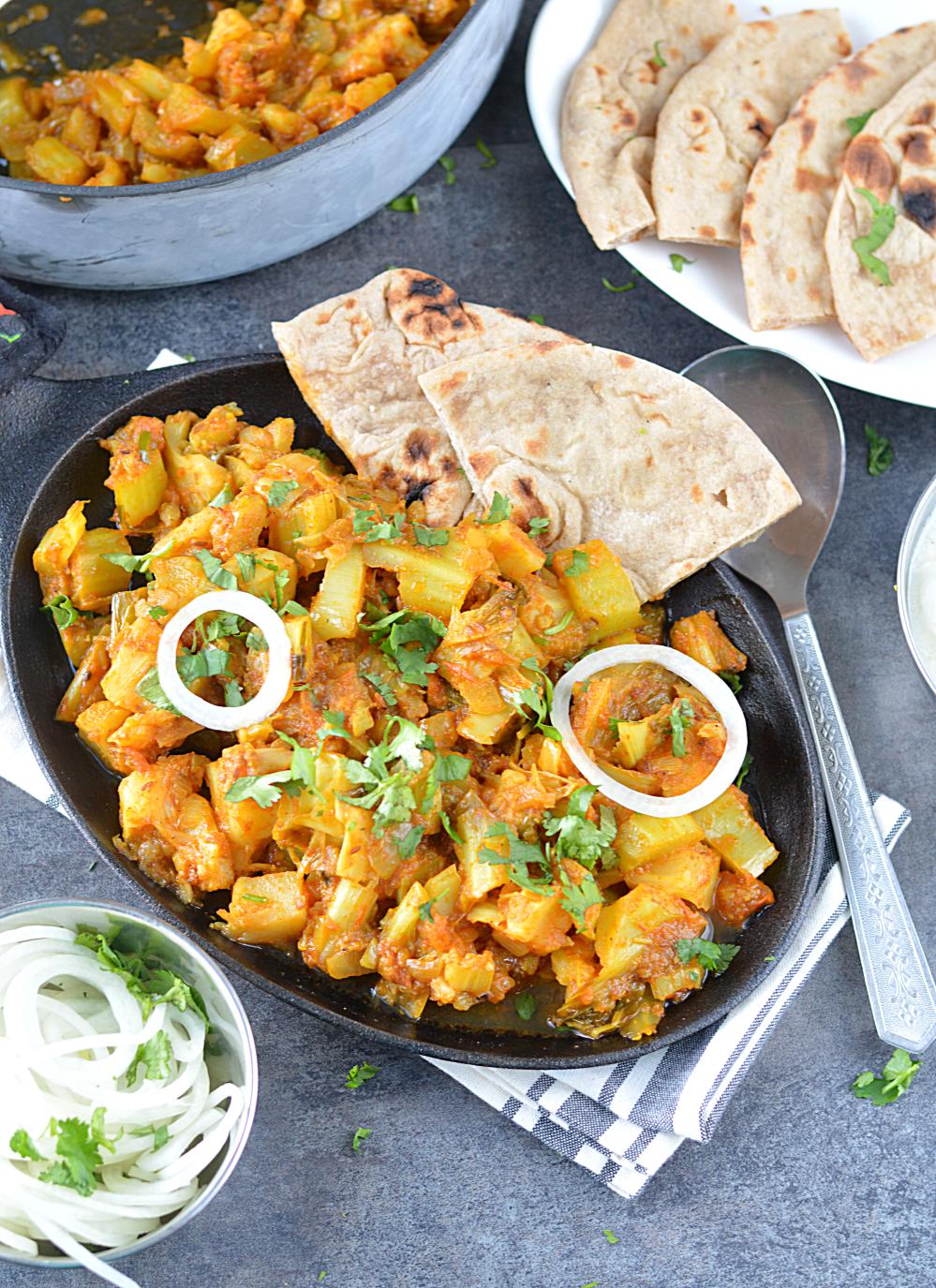 Gobi ke Danthal ki Sabzi recipe