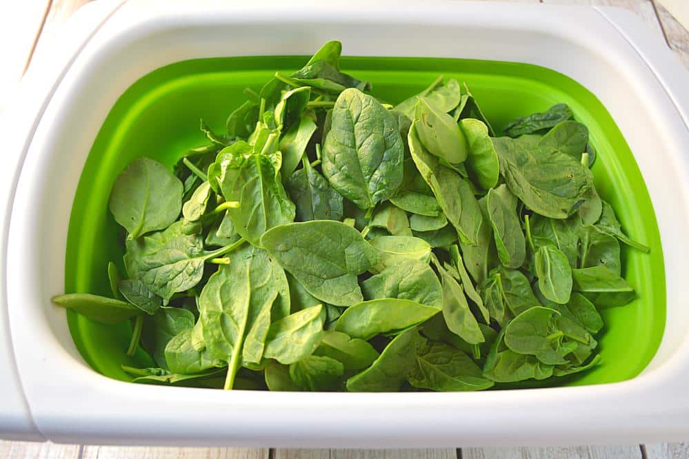 How to Blanch spinach