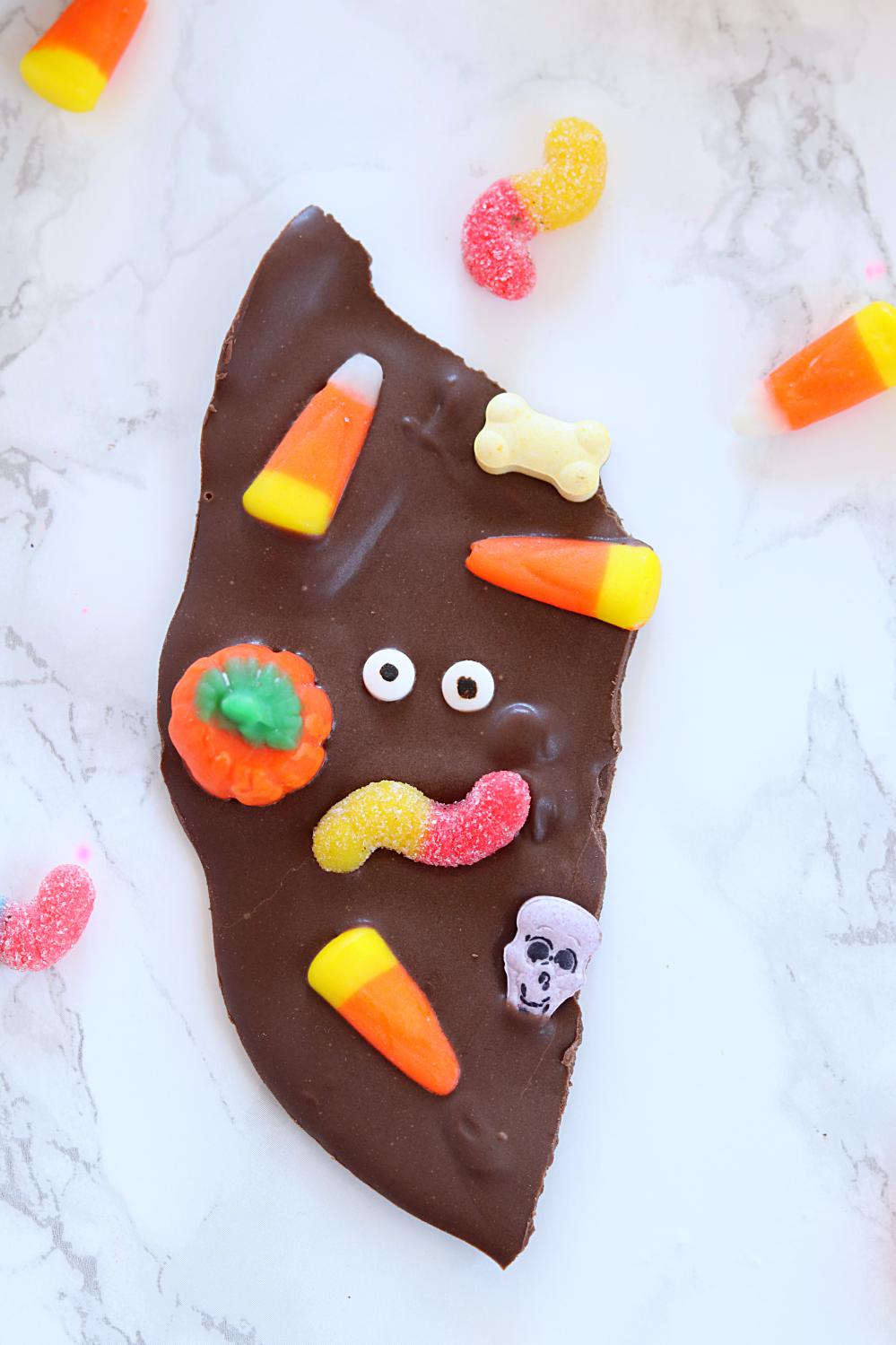 Halloween Chocolate Bark