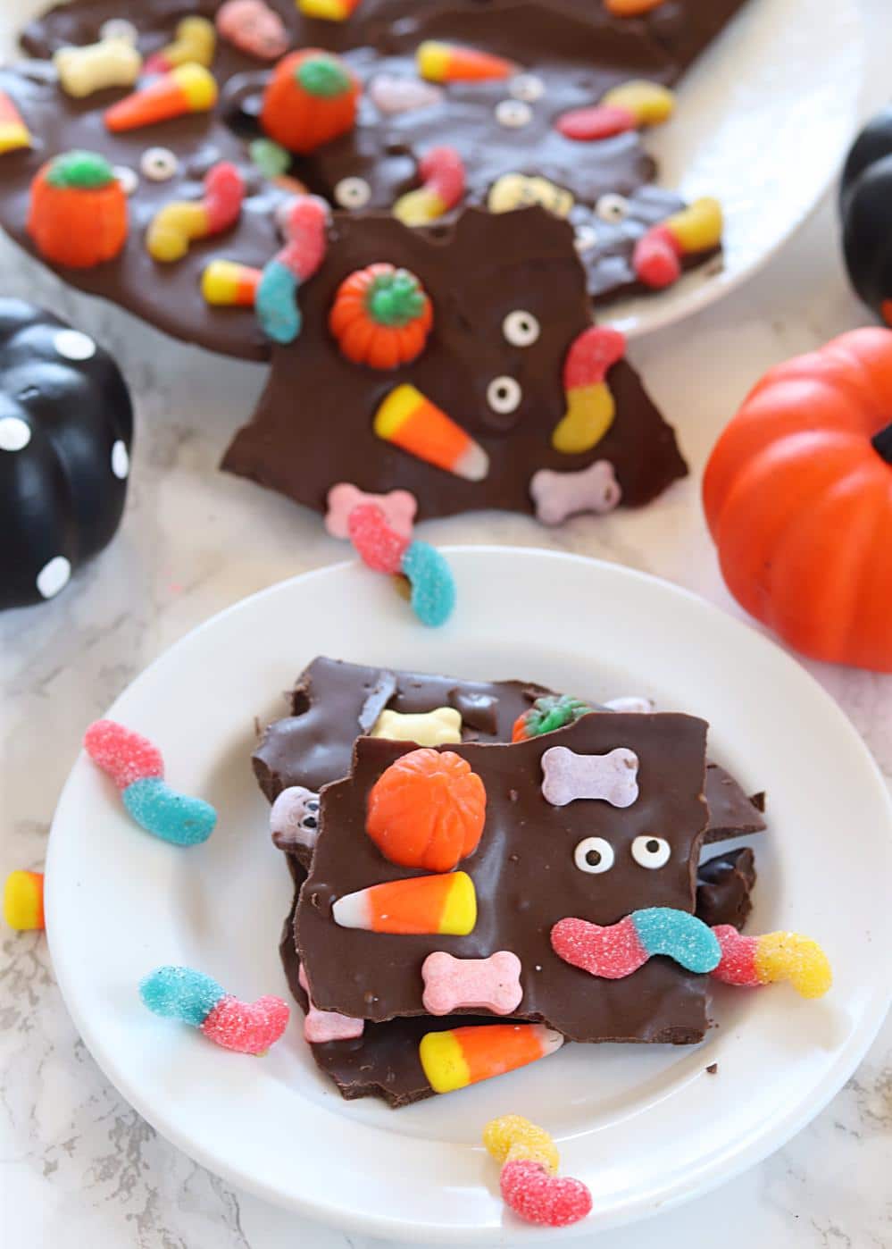 Halloween Chocolate Bark