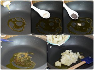 Aloo in pan