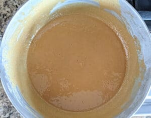 Cook until besan is brown