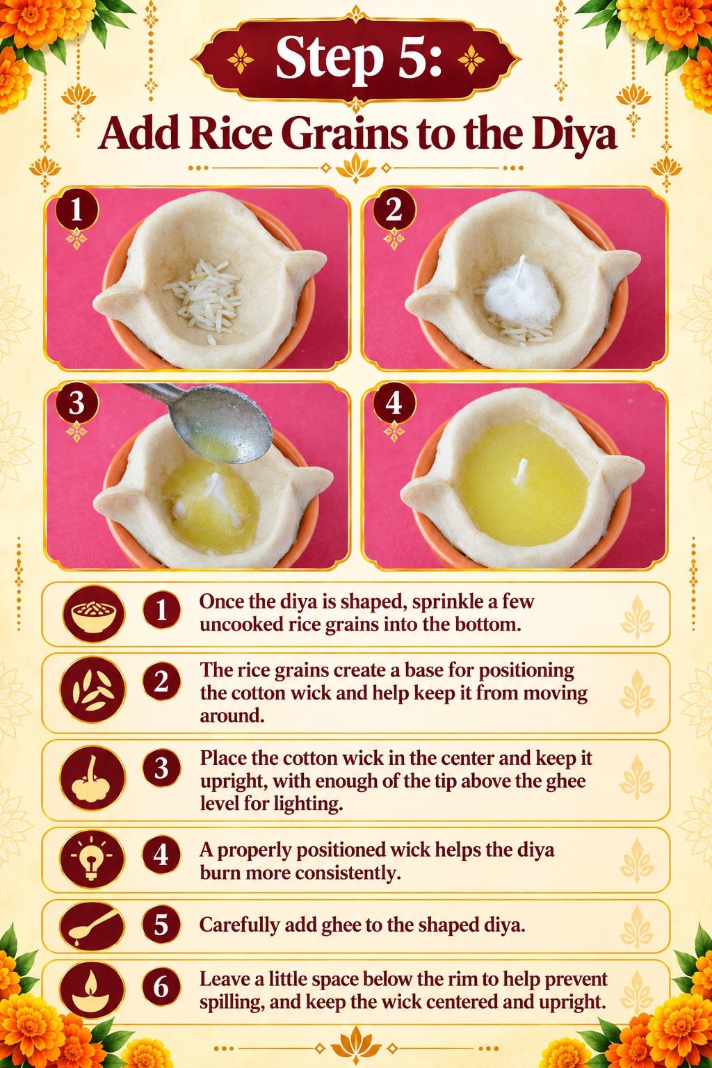 How to Make Karwa Chauth Diya at Home – Step-by-Step Instructions