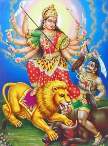 Mahishasur killed