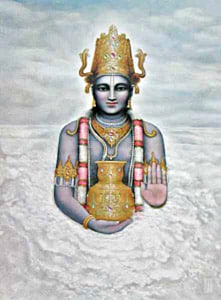 Kurma Avatar - Dhanvantari