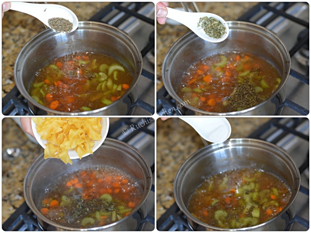Chicken noodle soup recipe