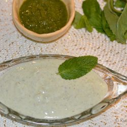 Mint chutney raita recipe