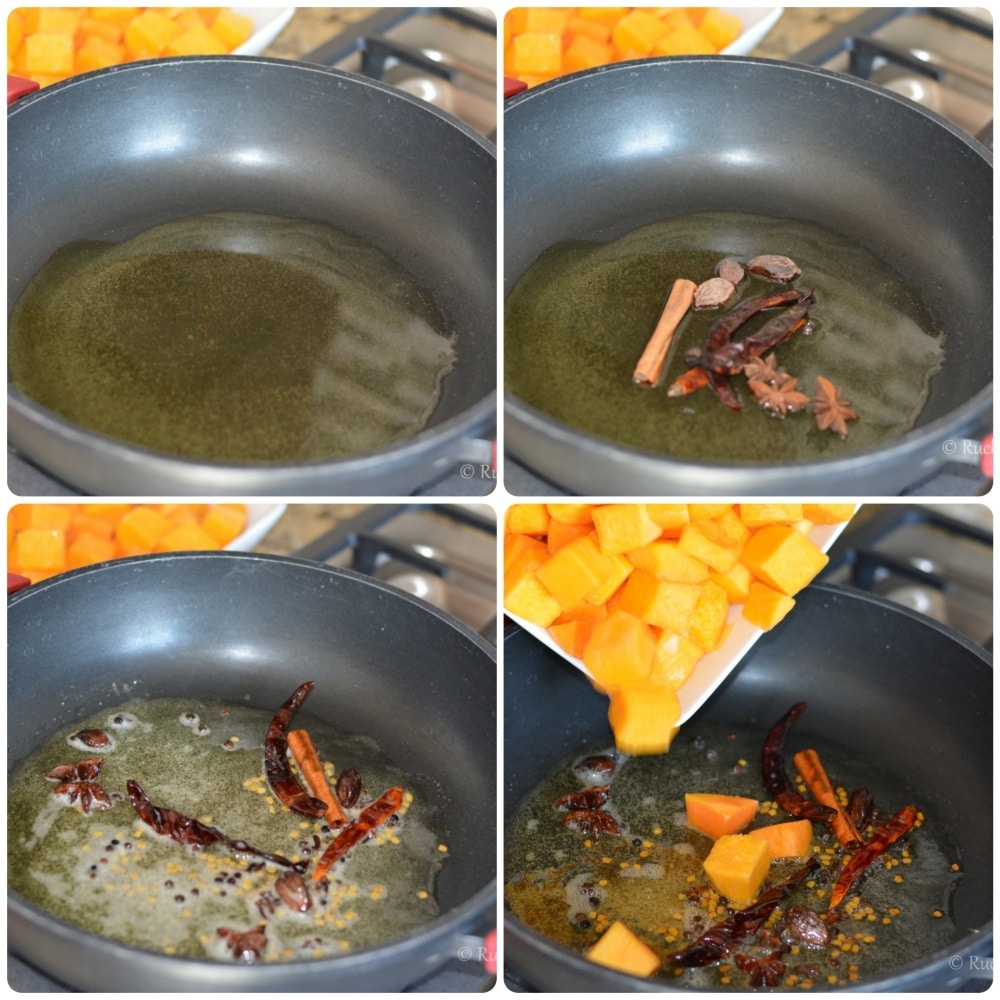 Petha sabzi ingredients