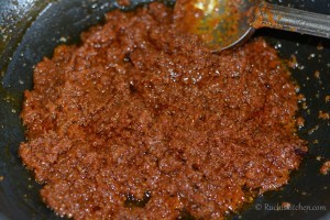 Preparing the rajma