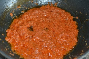 Preparing the rajma