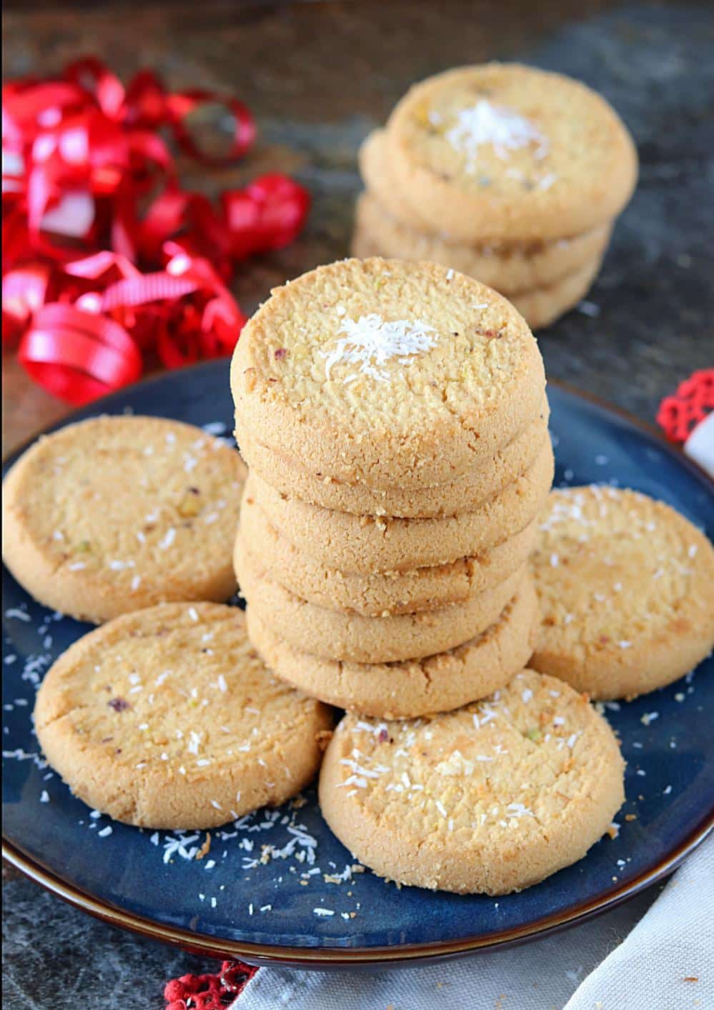 Eggless Coconut cookies, Coconut cookies without eggs Eggless Coconut cookies, Coconut cookies without eggs