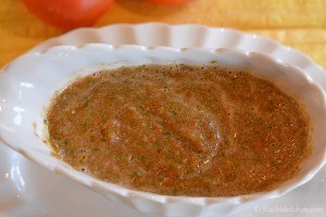 tomato chutney bowl