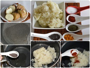Aloo paratha ingredients