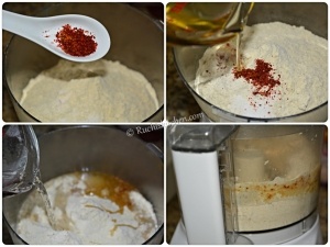 Bati dough kneaded