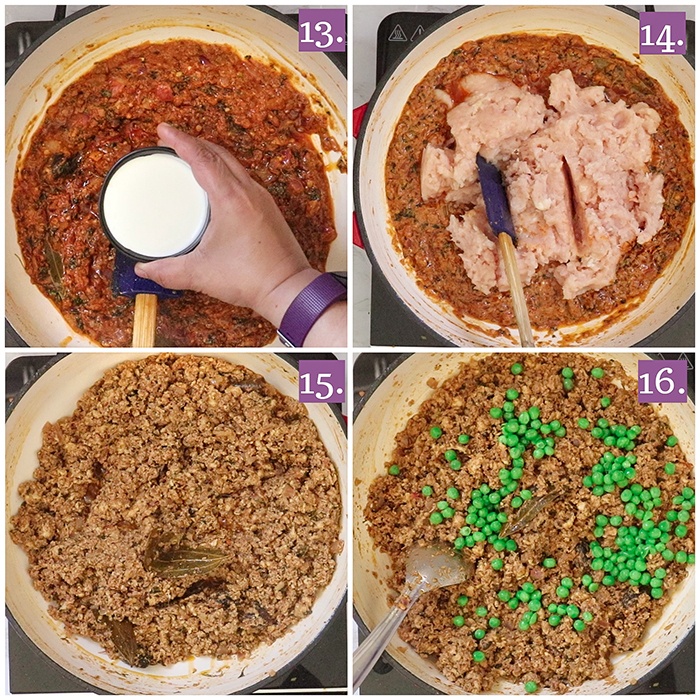 How to cook Chicken Keema Matar 