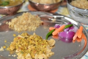 How to eat bati - dal bati choorma