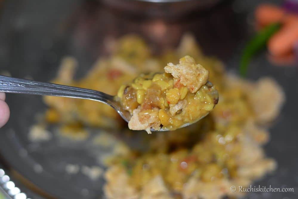 How to eat bati - dal bati choorma