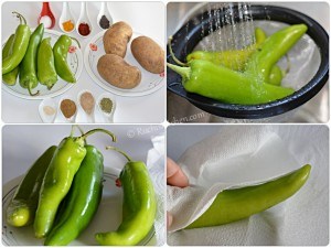 Mirchi washed