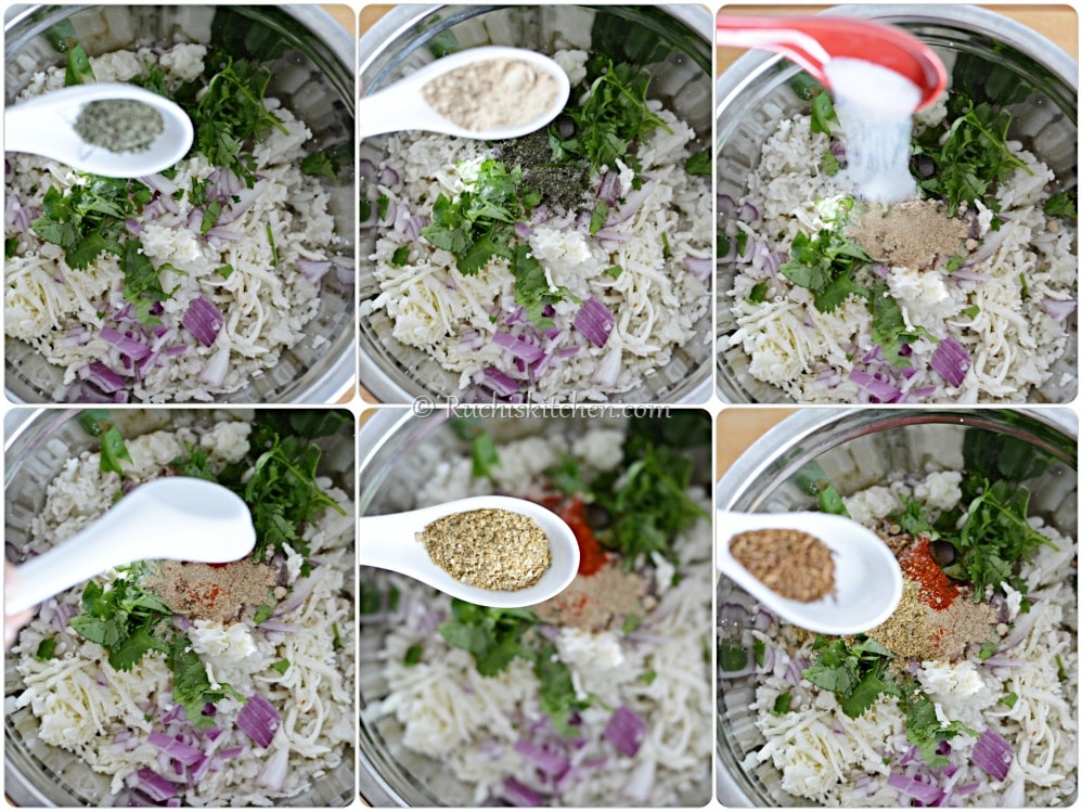 Alu Balls spices added