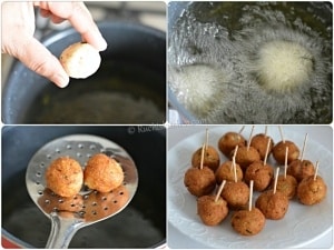 Alu balls fried