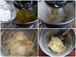Pinwheel cookies - Vanilla dough