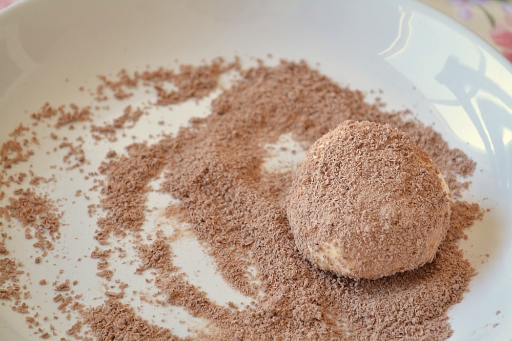 No cook Mini Icecream balls