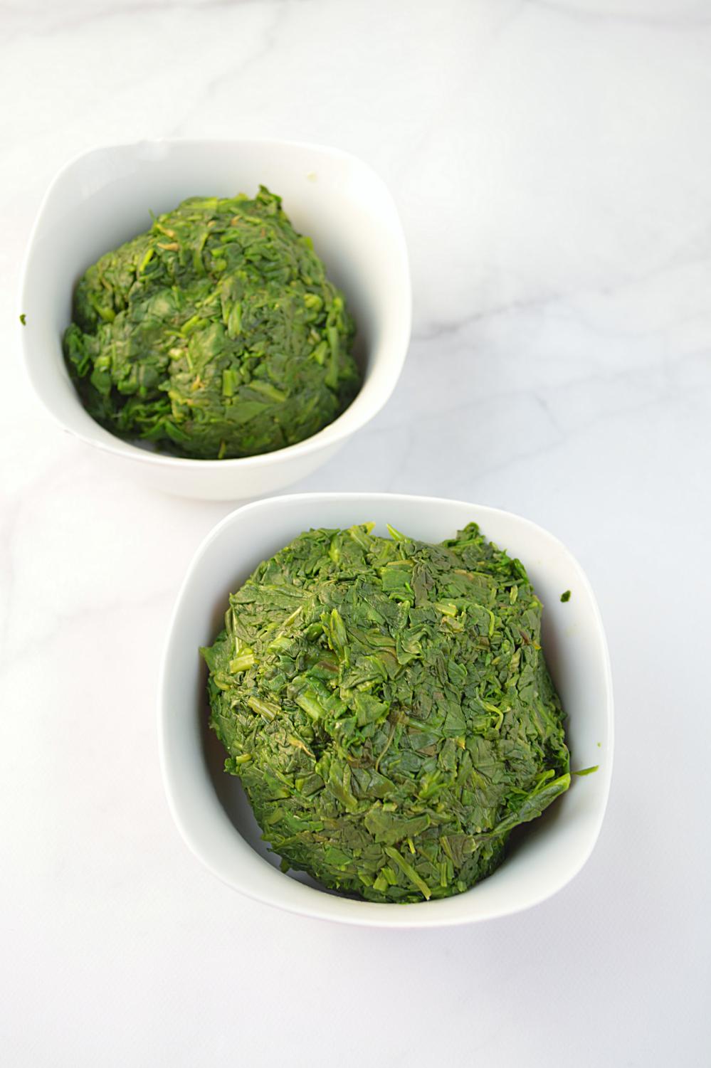 How to Blanch spinach
