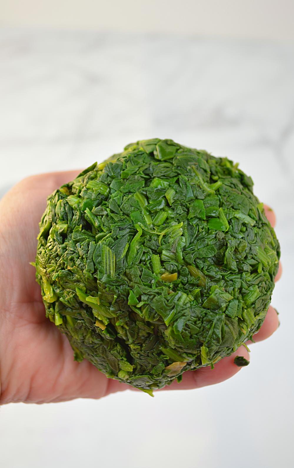 How to Blanch spinach