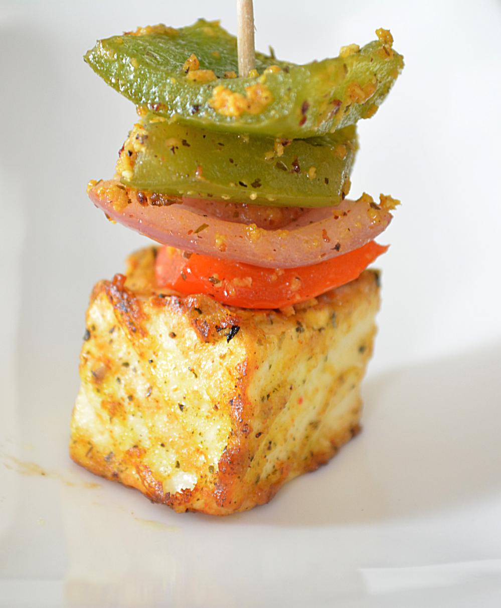 Paneer tikka without oven