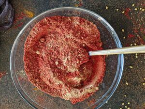 Mix the spices well