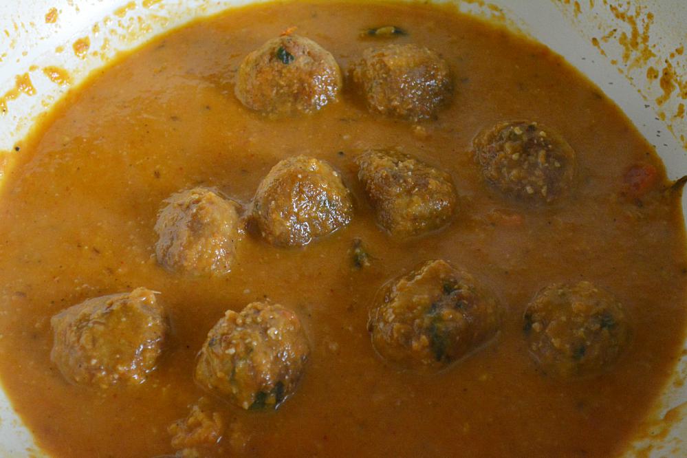 Chicken Keema kofta Curry