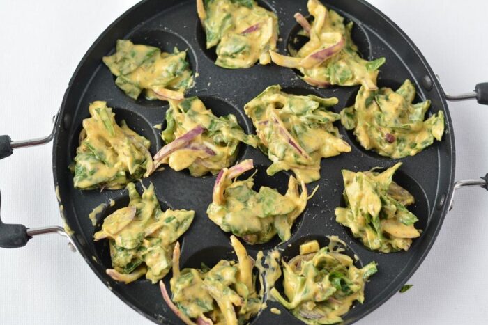 Make pakodas in appe pan