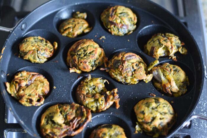 Make pakodas in appe pan