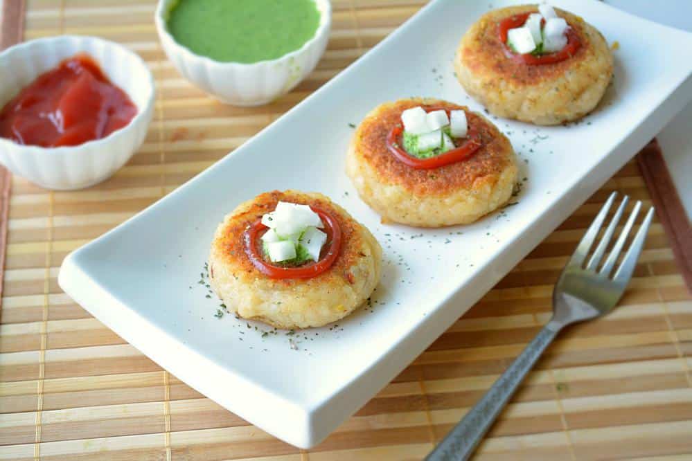 Stuffed Aloo Tikki