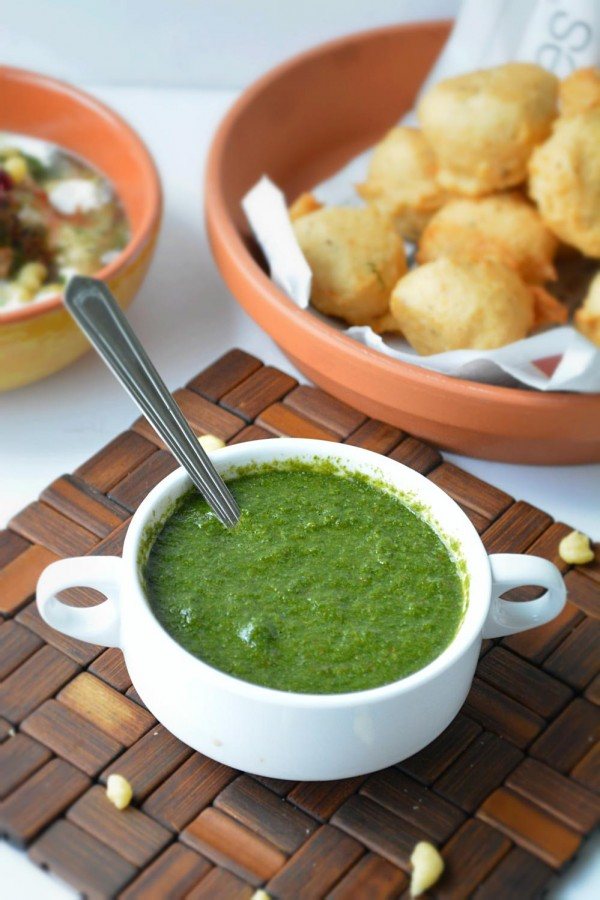 Green Chutney for chaats