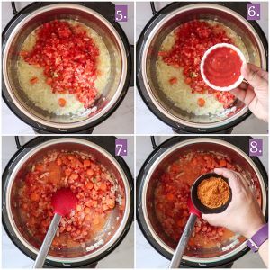 How to make Pav bhaji in Instant Pot