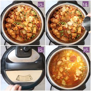 How to make Pav bhaji in Instant Pot