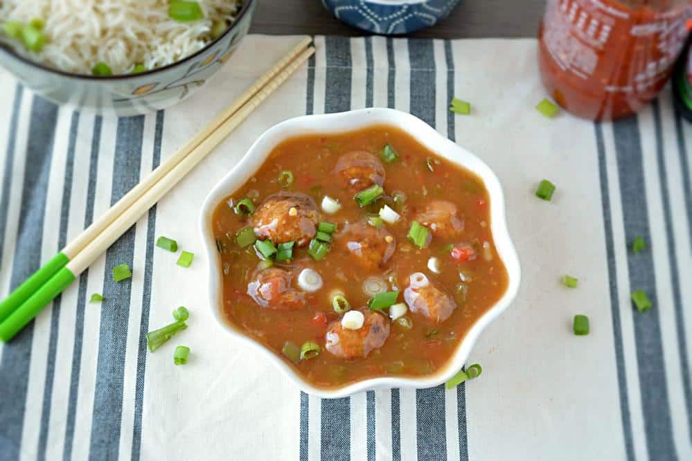 Healthy Veg Manchurian Recipe