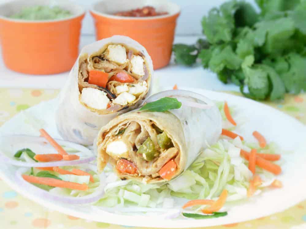 Paneer Kathi Rolls