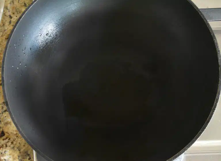 Old Kadai used to make tandoori rotis