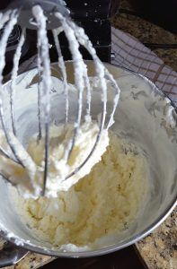 Cream has thickened