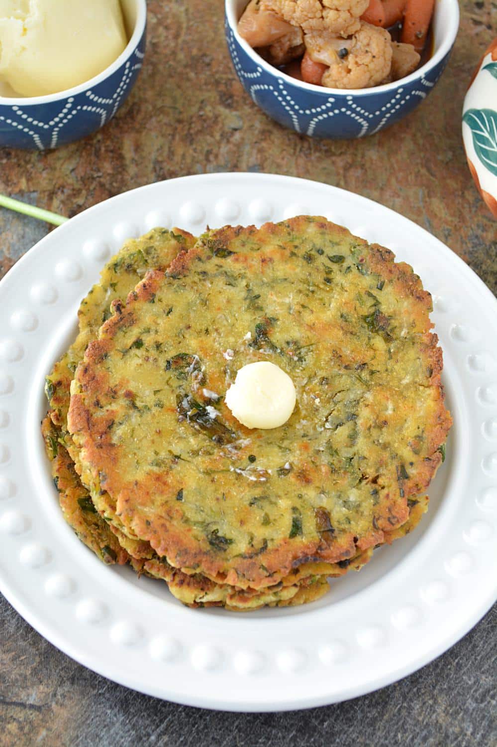 Makki Mooli and Methi ke Parathe