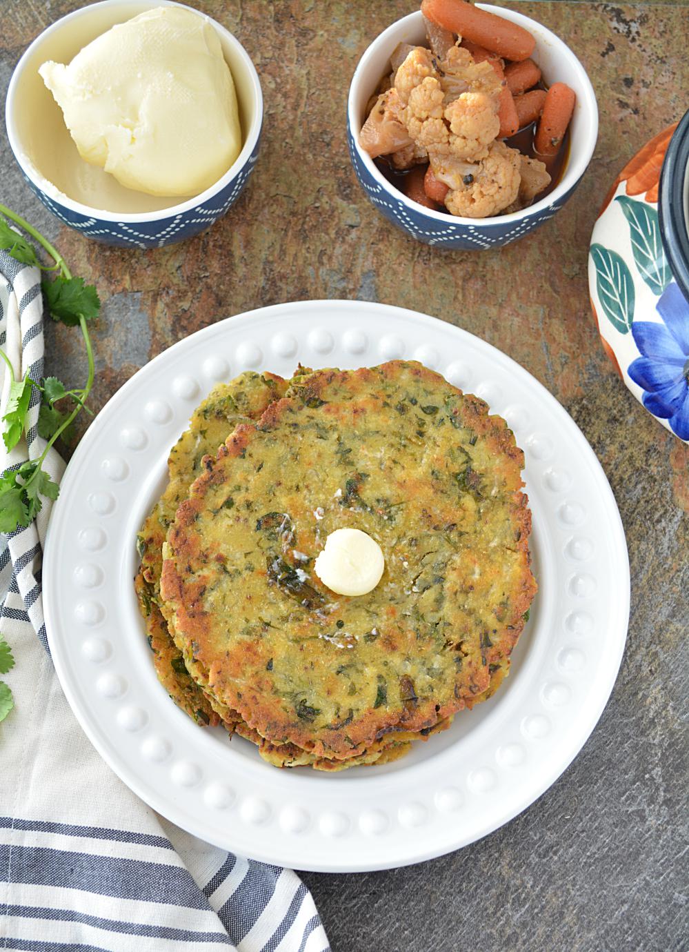 Makki Mooli and Methi ke Parathe
